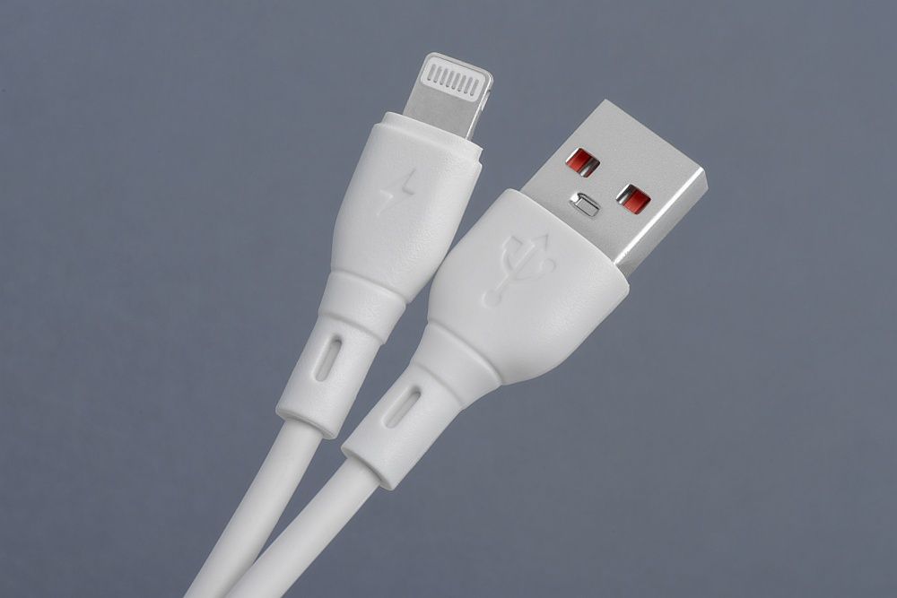 3b8018313bedec30ce231ce3368ce5bd BLUE STAR ECO cable 2,4A USB A to Lightning PJ68-24-2.4 1m white
