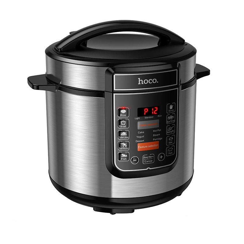 Multifunctional electric pressure cooker Hoco 6L HJD27A black