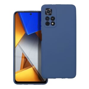 SILICONE case for XIAOMI POCO M4 Pro 5G / Redmi Note 11T 5G / Redmi Note 11S 5G blue
