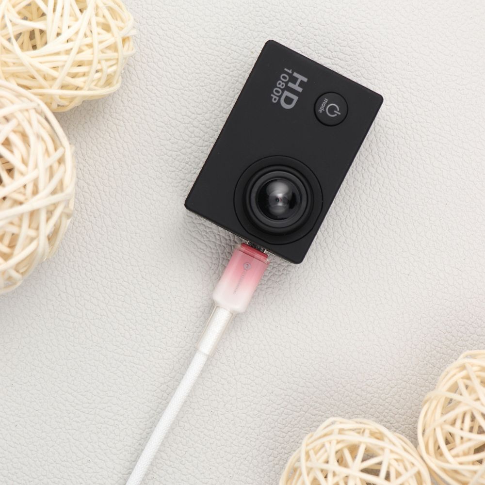 FORCELL F-ENERGY C351 cable USB A to Micro USB QC3.0 2,4A 18W Gradient 1 m white