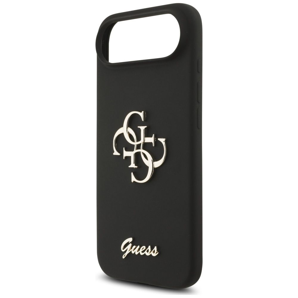 3ead1ef4de8e0626d9015b72645b0ca2 GUESS case for IPHONE 17 Air GUHCP17MSC4GSMK (Silicone W/ Big 4G Script) black