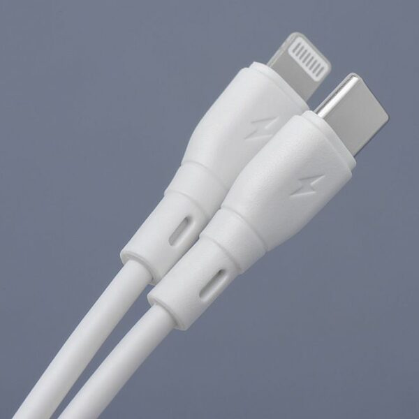 BLUE STAR ECO cable 2,4A 27W Type C to Lightning PJ72-18-3 1m white