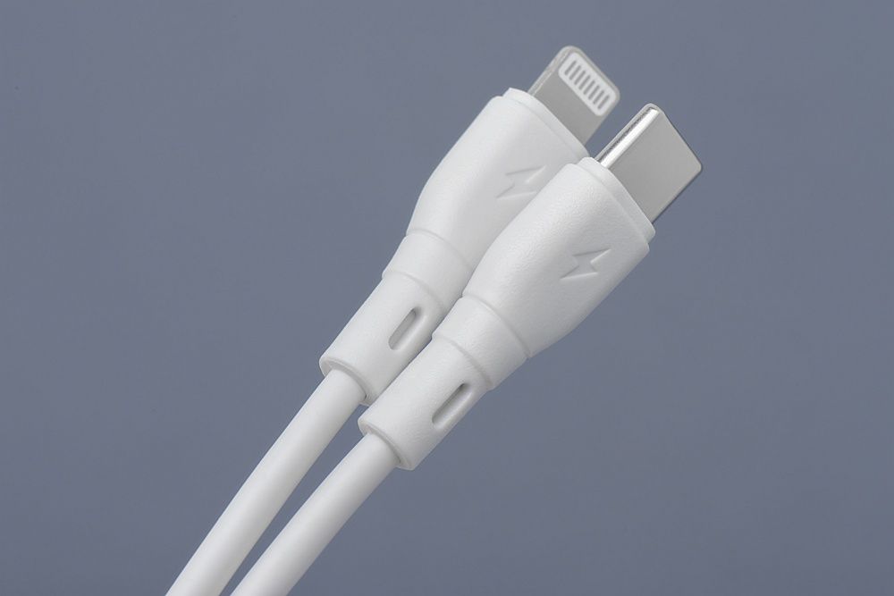 BLUE STAR ECO cable 2,4A 27W Type C to Lightning PJ72-18-3 1m white