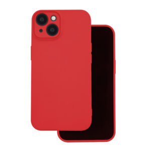 Silicon case for Motorola Moto G86 red
