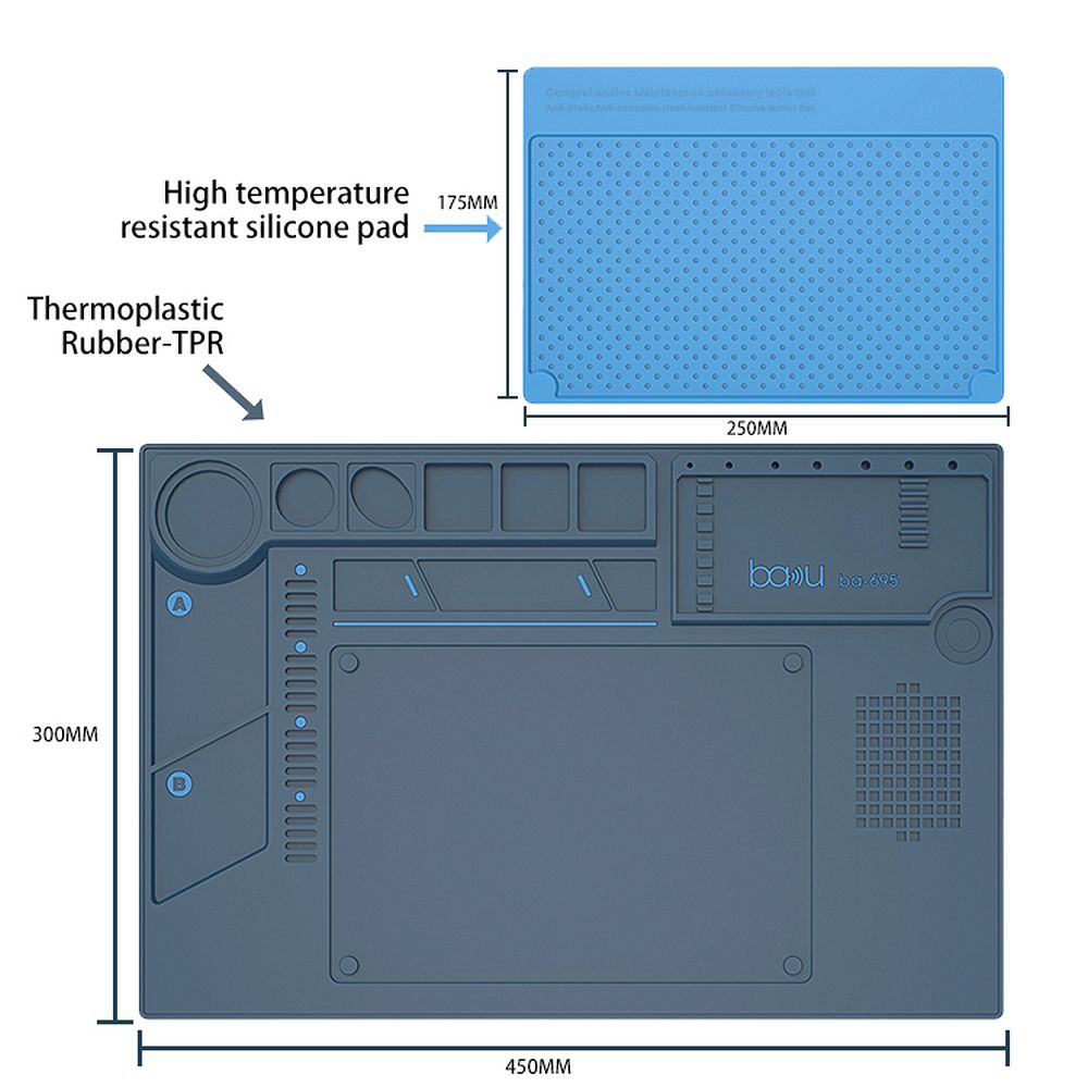 410460ffab8b6ac90d141f61257f4037 Antistatic Mat BAKU BA-695