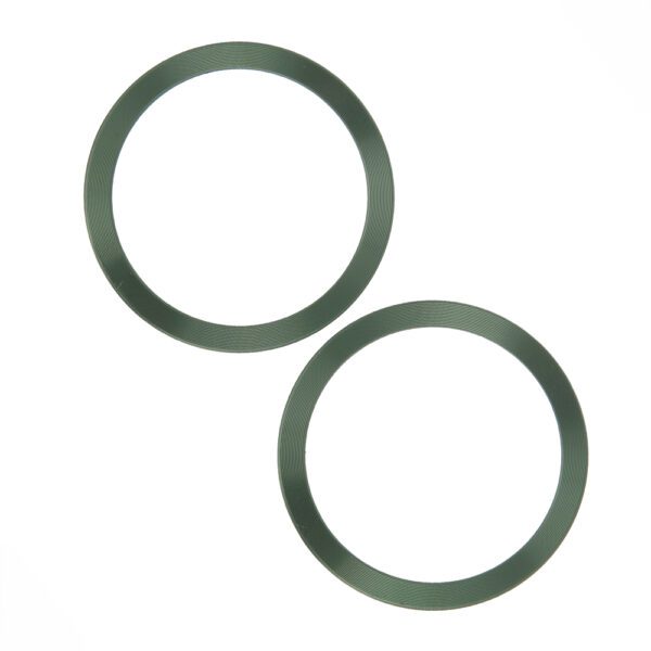 411383_oryg Metal Ring (2 in set) green