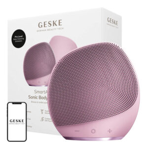 Soniczna szczoteczka do ciała Brush&Intensive 7w1 (różowa)