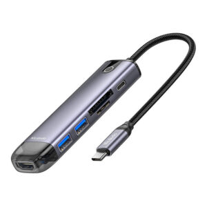 Hub USB-C Mcdodo HU-7420 6w1 (USB-C, HDMI, USB3.0*2, SD, TF)
