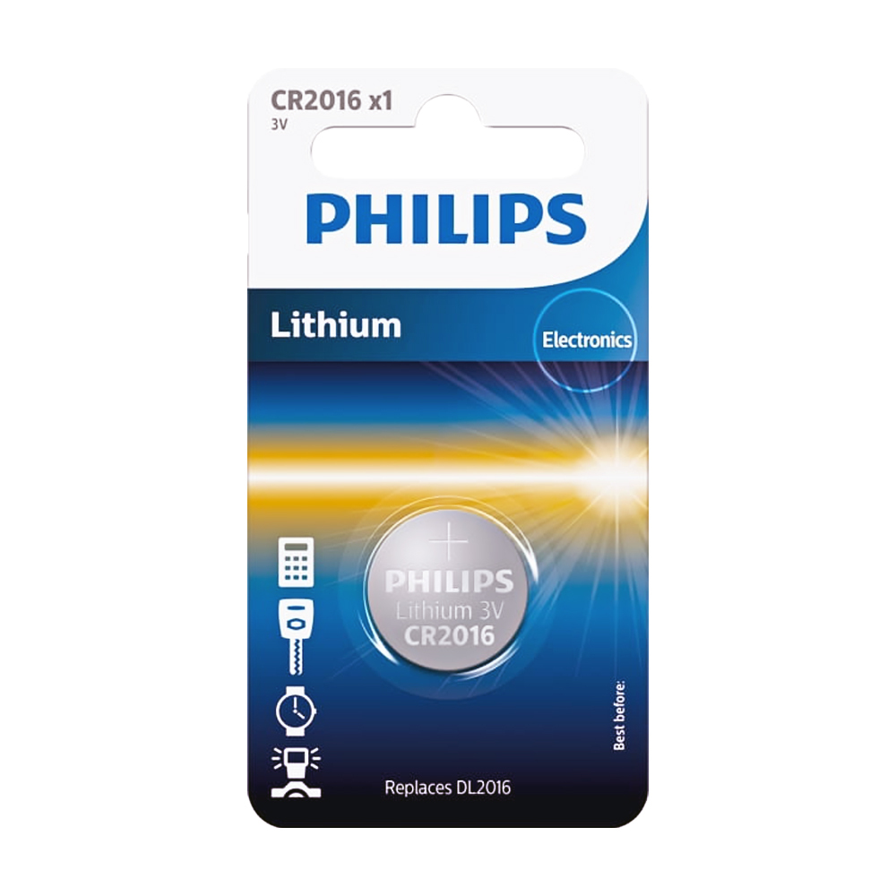 418213_oryg Battery PHILIPS CR2016 Minicells Lithium 1pc Blister