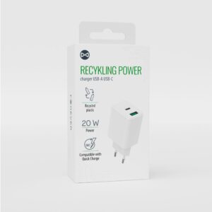 For ład sieciowa USB+USB-C 20W LSR20-AC