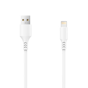 Setty cable USB - Lightning 1,8 m 2A KT-L white JMP
