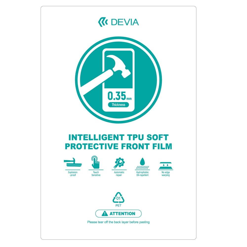 Devia Set foil anticrash 1s scratch repair 0,35mm for cutting machine 20pcs