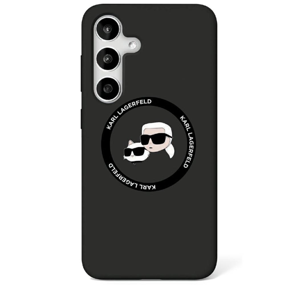 437338_oryg Karl Lagerfeld HC Magnetic Silicone case foruble Heads case for Samsung Galaxy S25 Ultra black