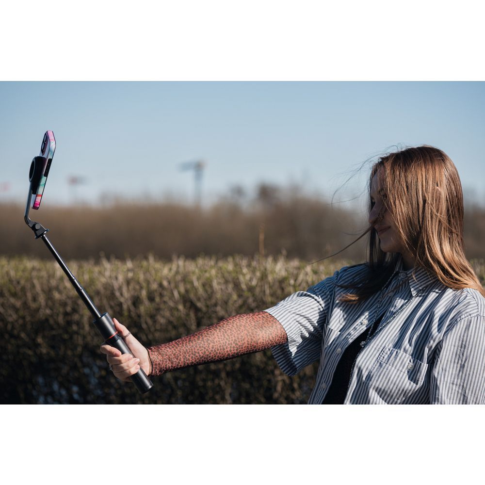 440f4b9762129d9ef3e3ee2bef25bd3b FORCELL F-GRIP MagSelfie S100M selfie stick with wireless remote control black