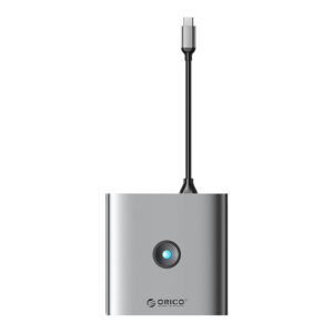 Orico USB Hub 8-in-1 HDMI, SD/TF, 3xUSB-A 3.0, 100W PD, USB-C