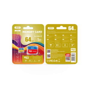 XO memory card 64GB microSDXC cl. 10 + adapter