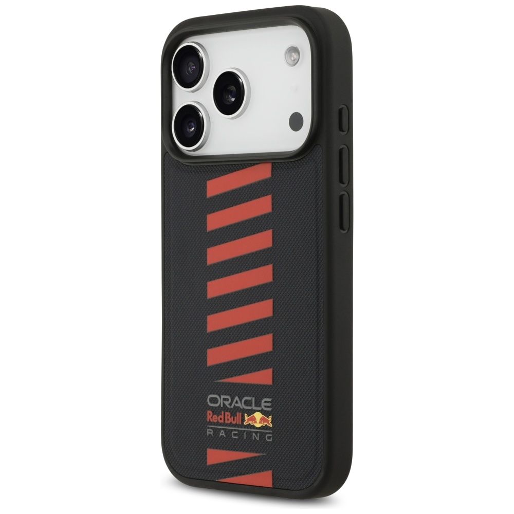 RED BULL case for IPHONE 17 Pro compatible with MagSafe RBHMP17L24PUDSRV (Meshed PU W/ Powerbar) navy