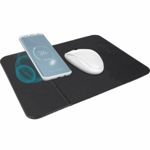 Mouse pad with an inductive charger