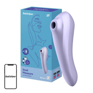 Satisfyer Δονητής Dual Pleasure με App (Λιλά)