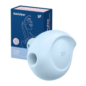 Satisfyer Δονητής/Αναρροφητής Κλειτορίδας Sugar Rush (Γαλάζιο)