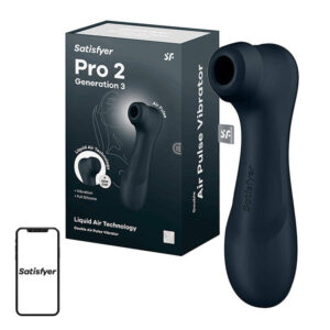 Satisfyer Δονητής/Αναρροφητής Κλειτορίδας Pro 2 Generation 3 με App (Ανθρακί)