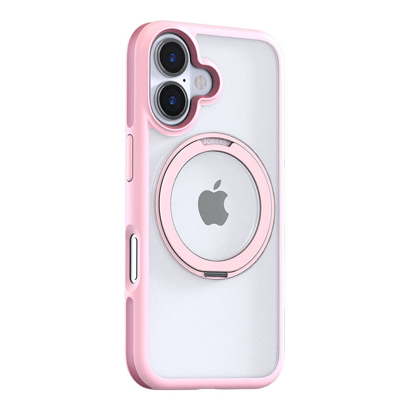 Etui Torras Ostand R Fusion for iPhone 16 (Pink)