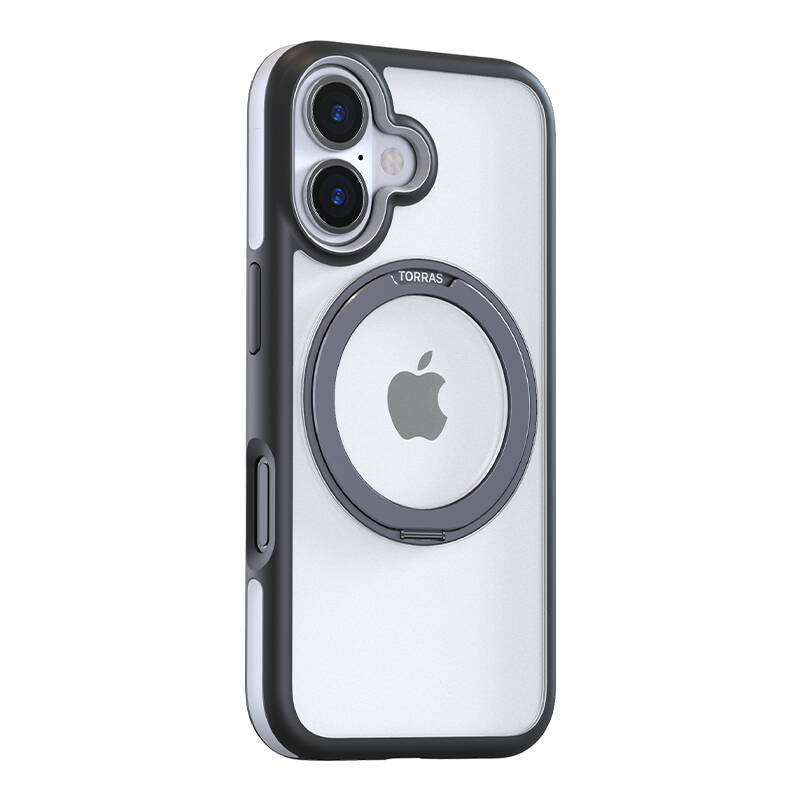 Etui Torras Ostand R Fusion foriPhone 16 Plus (Black)