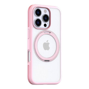Etui Torras Ostand R Fusion for iPhone 16 ProMax (Pink)