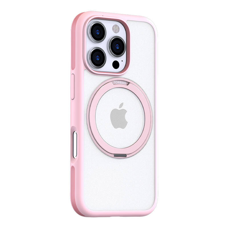 Etui Torras Ostand R Fusion for iPhone 16 ProMax (Pink)