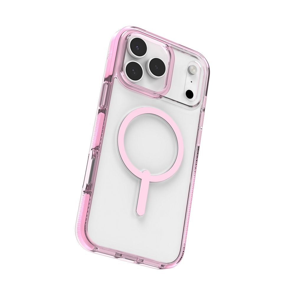 ZAGG case SANTA CRUZ SNAP compatible with MagSafe for IPHONE 17 Pro Max pink sorbet