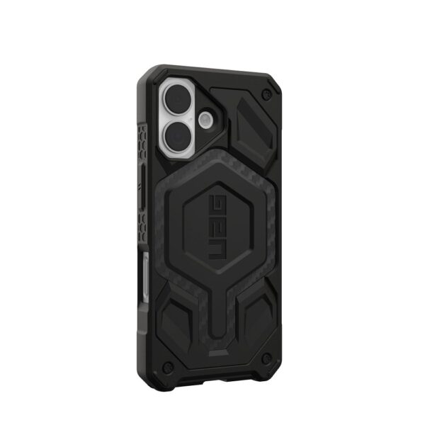 45f9a79414cb818b4417ee23e56bcd1f UAG Urban Armor Gear case MONARCH PRO compatible with MagSafe for IPHONE 17 carbon fiber