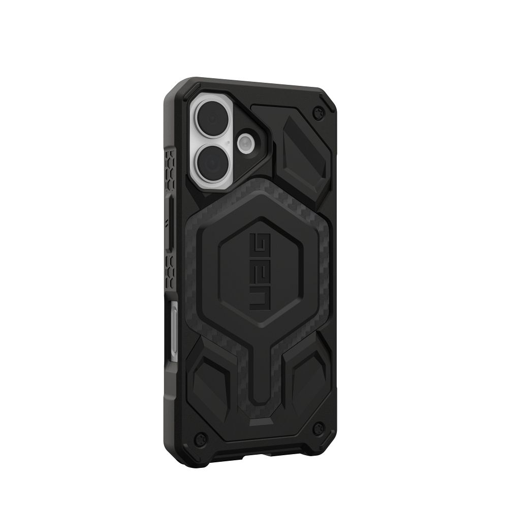 45f9a79414cb818b4417ee23e56bcd1f UAG Urban Armor Gear case MONARCH PRO compatible with MagSafe for IPHONE 17 carbon fiber