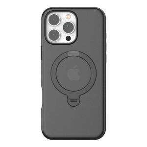 Case Torras Ostand Spin for iPhone 16 ProMax (Black)