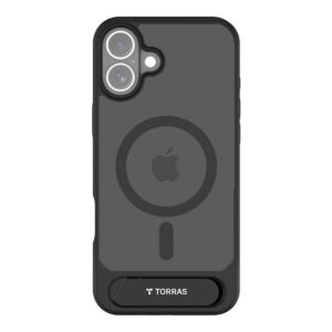 Case Torras Pstand Series for iPhone 16 (Black)