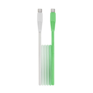 Setty cable USB-C - USB-C 1,5 m 3A KGC-C-1.5320 mint-white gradient