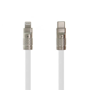 Setty Zink cable USB-C - Lightning 1,2 m 27W KZC-L-1.2270 white