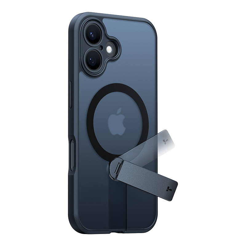Case Torras Pstand Spin for iPhone 16 (Black)