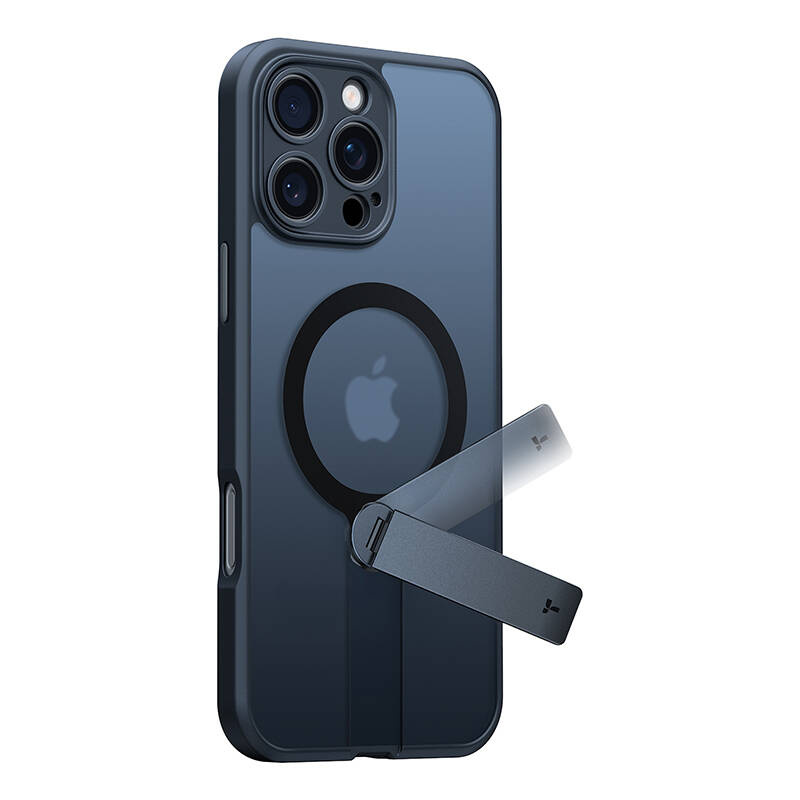 Case Torras Pstand Spin for iPhone 16 Pro (Black)