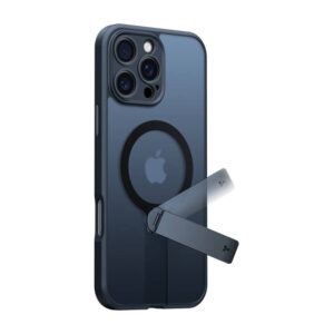 CaseTorras Pstand Spin for iPhone 16 ProMax (Black)