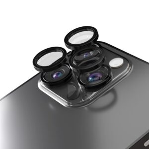 Etteri camera lens protector for Samsung S25 black