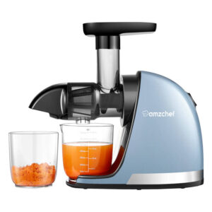 AMZCHEF 1501-BU-SM αποχυμωτής αργής ταχύτητας (μπλε)