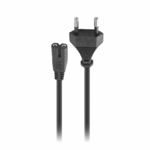 Setty power supply cable 2-Pin 1,5 m KZE-2P1.51 black