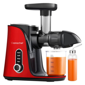Αποχυμωτής αργής ταχύτητας AMZCHEF GM3001-RD (κόκκινο)