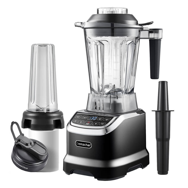 AMZCHEF ZM5003-BK μπλέντερ για φλιτζάνια (μαύρο)