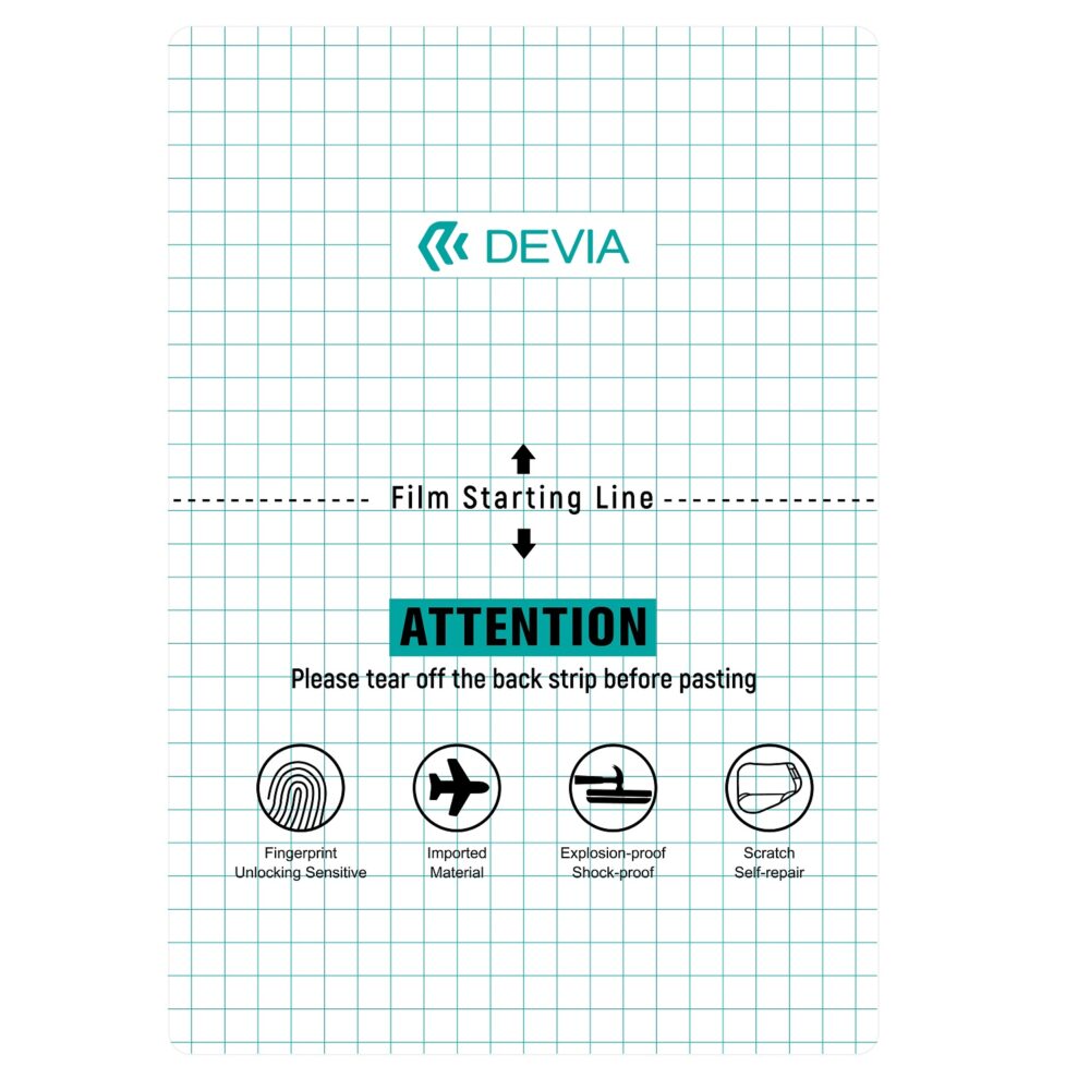 466635_oryg Devia Set foil anticrash for cutting machine 10pcs 29 x 42 cm