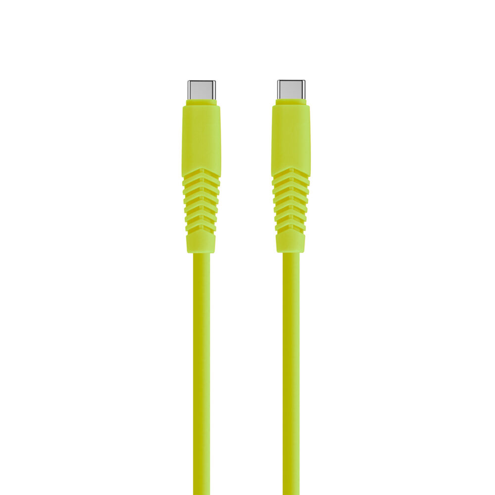 Setty cable USB-C - USB-C 1,5 m 20W KSC-C-1.52011 lime
