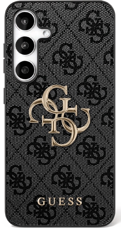 473857_oryg Guess case for Samsung Galaxy S25 FE HC PU LEATHER 4G METAL LOGO black