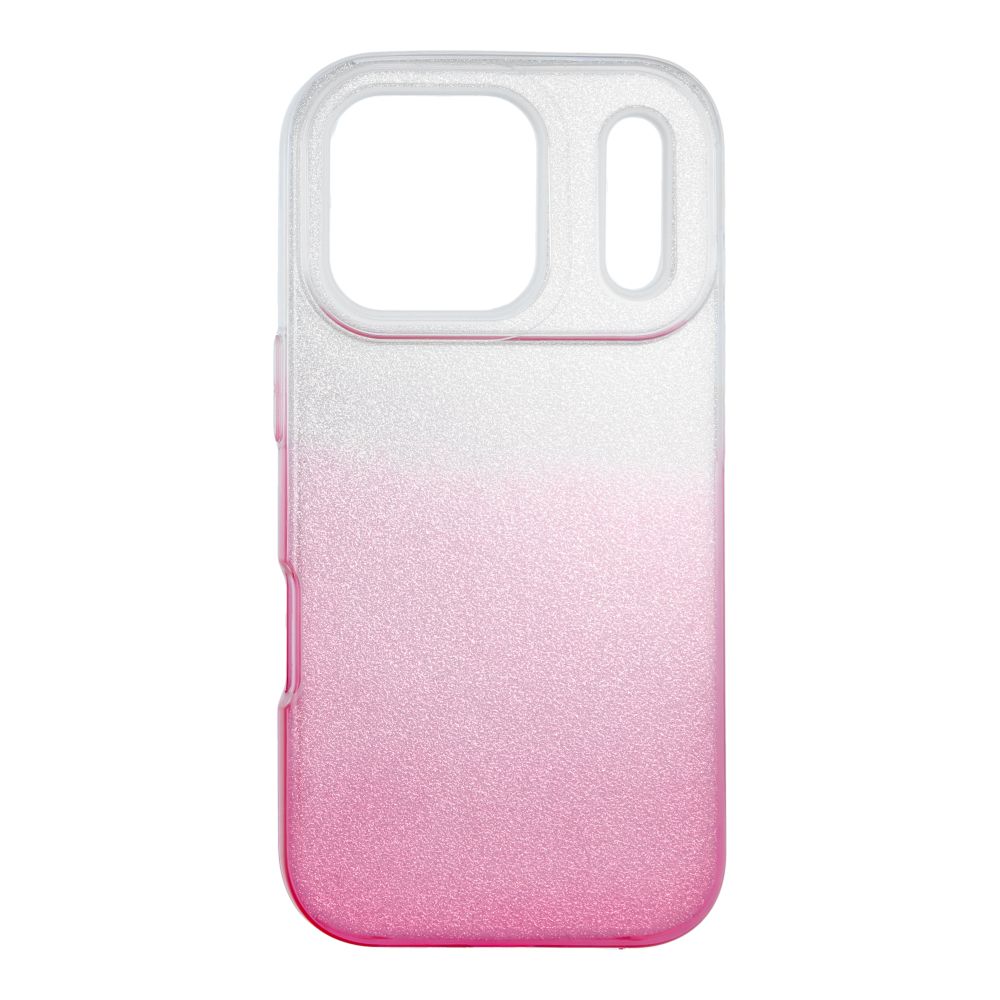 474202f7fb3008c33afb3aa3befd246b SHINING Case for IPHONE 17 Pro transparent pink