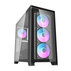 Darkflash DRX90 γυάλινη θήκη υπολογιστή (μαύρο)