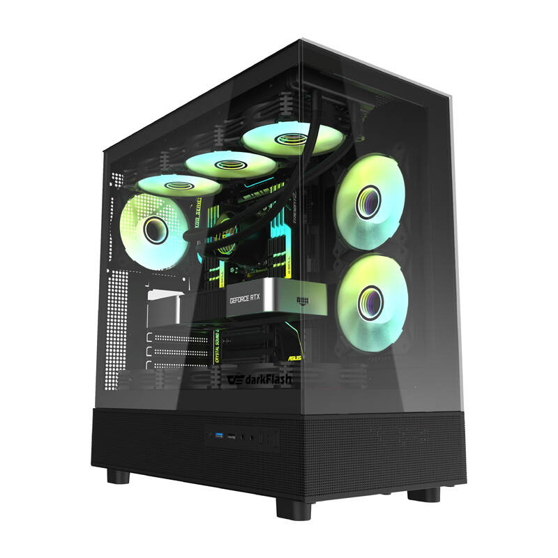 Darkflash DPX90 θήκη υπολογιστή (μαύρο)